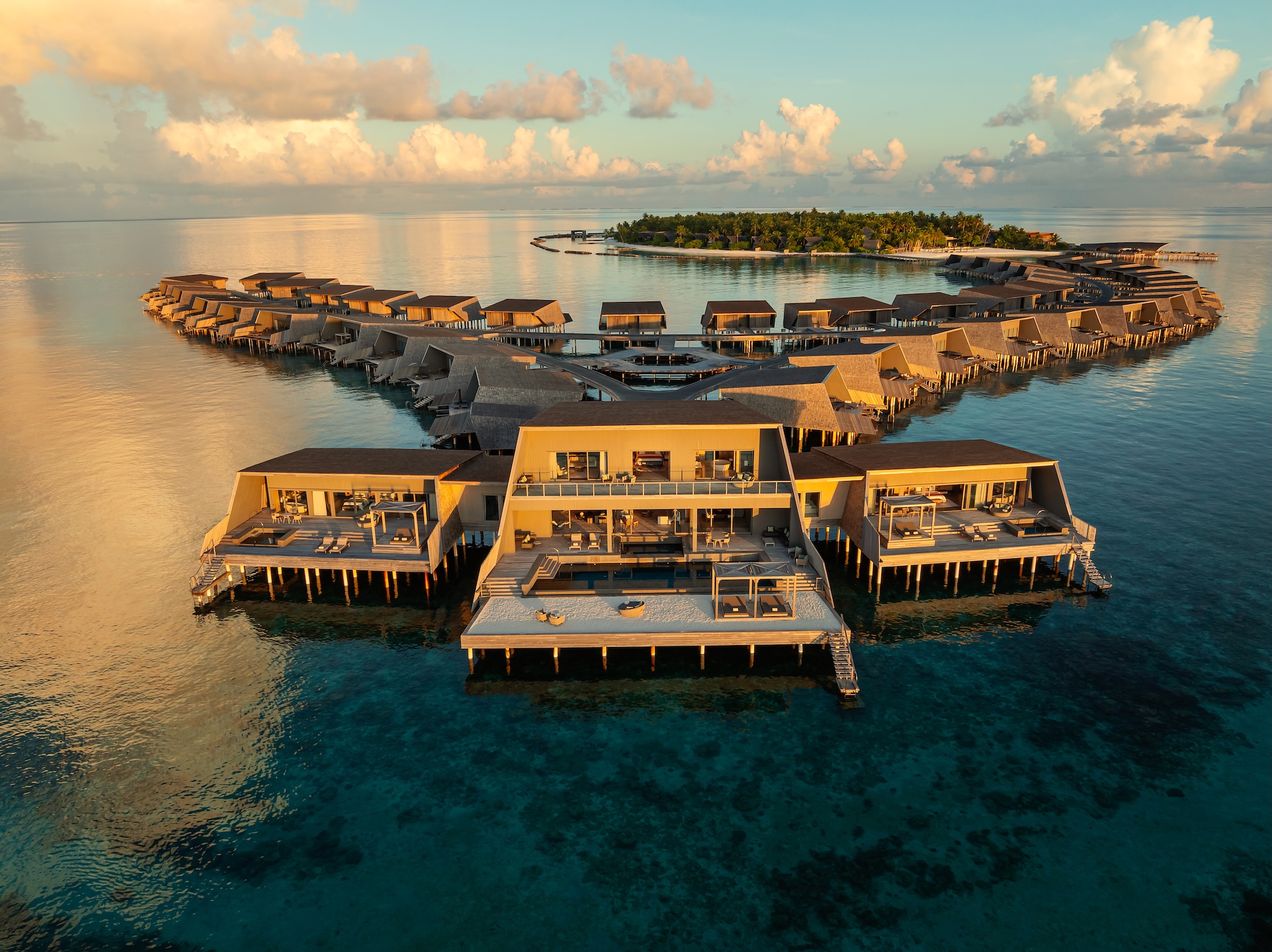 John Jacob Astor Estate - Three Bedroom Aerial View - The St. Regis Maldives Vommuli